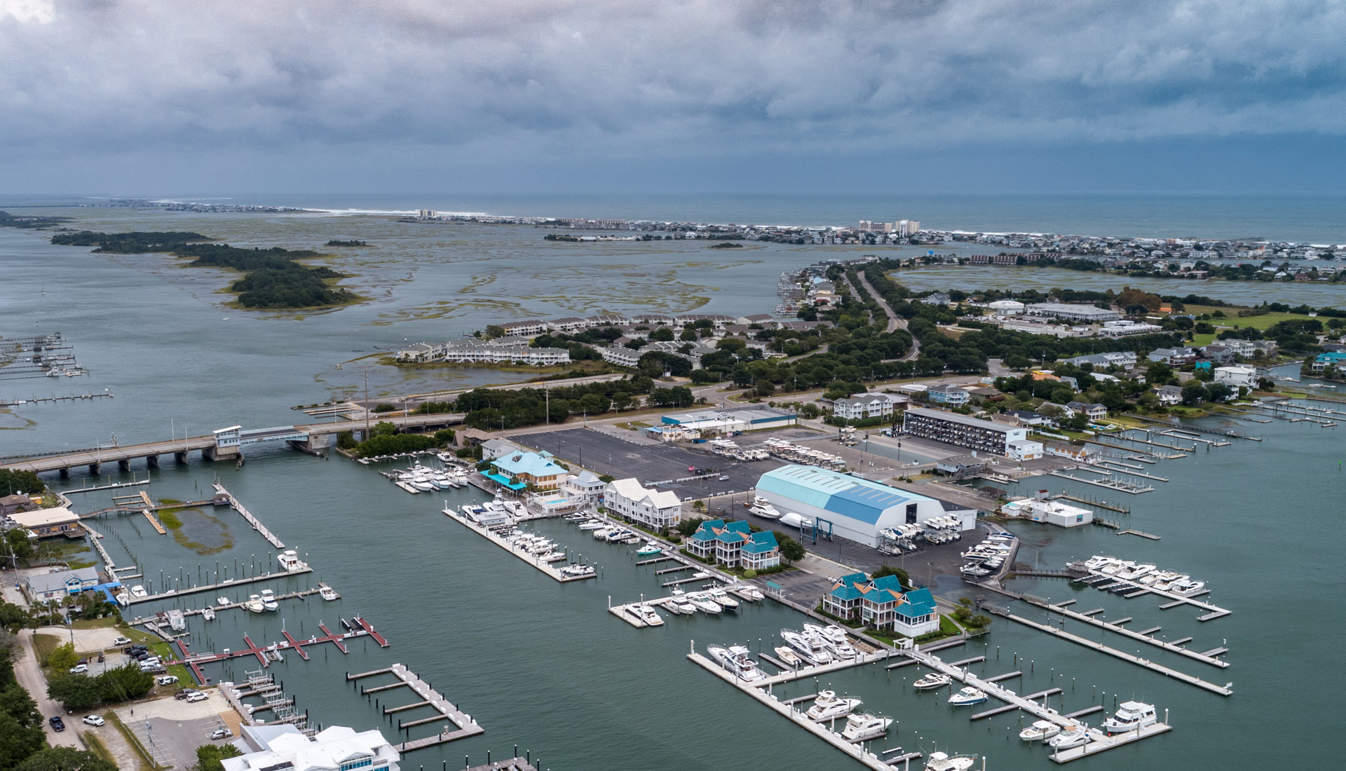 Hurricane Florence Drone